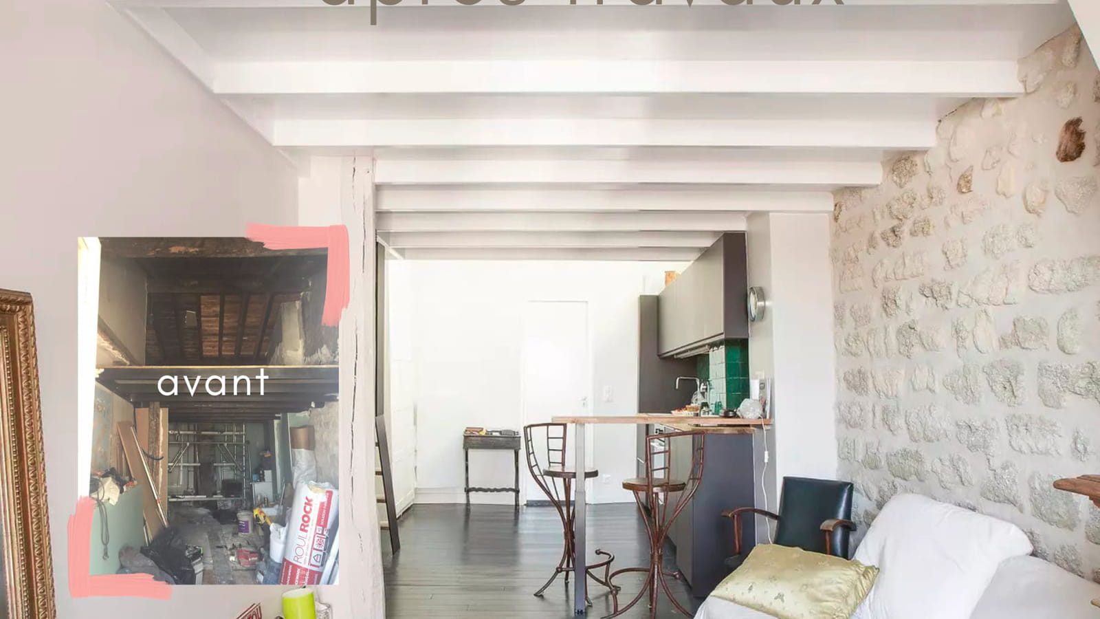 30 m² rénovés 