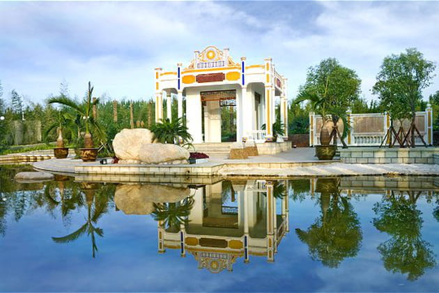 Une pergola digne d'un maharadjah