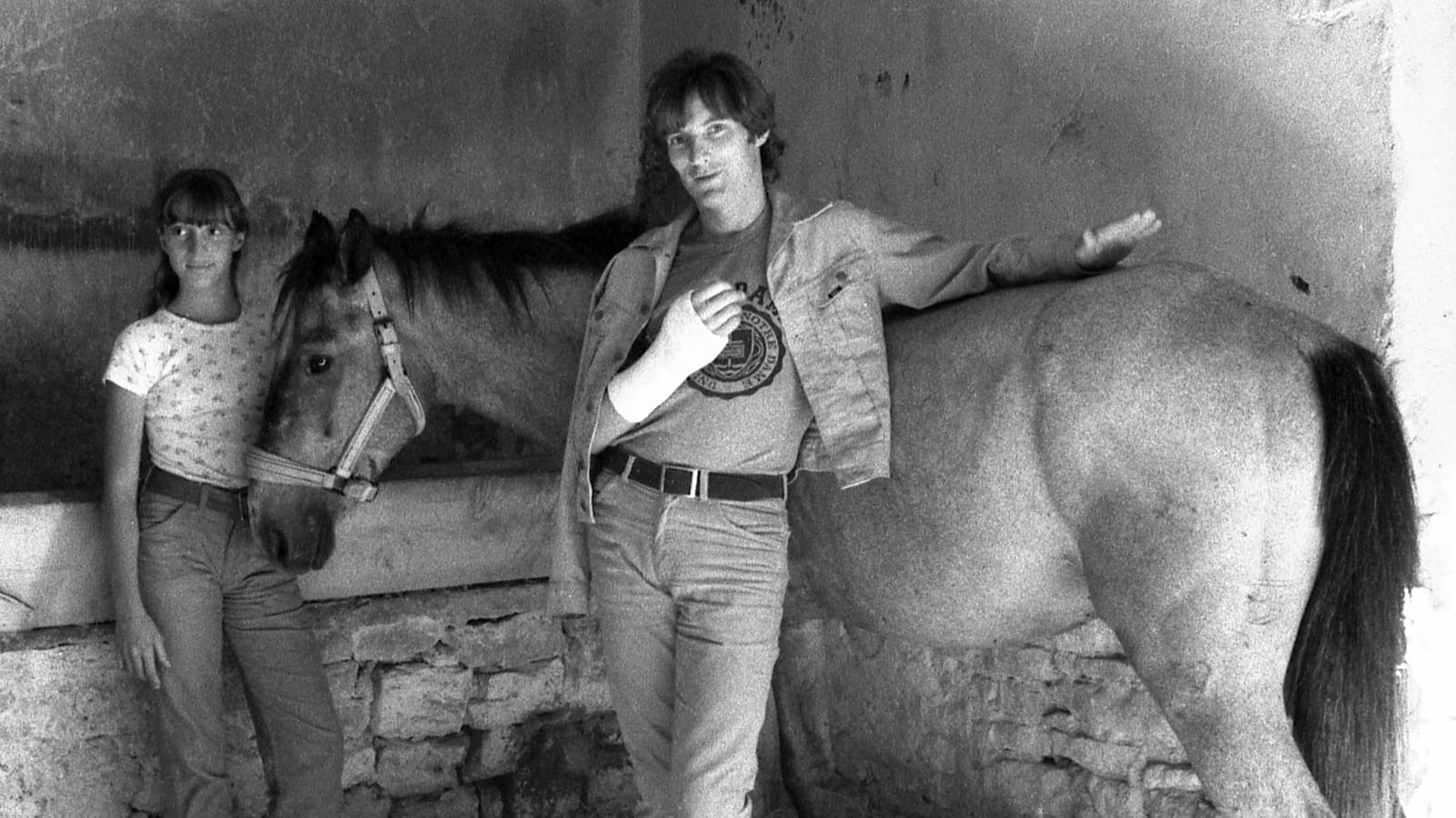 Hugues Aufray et sa fille