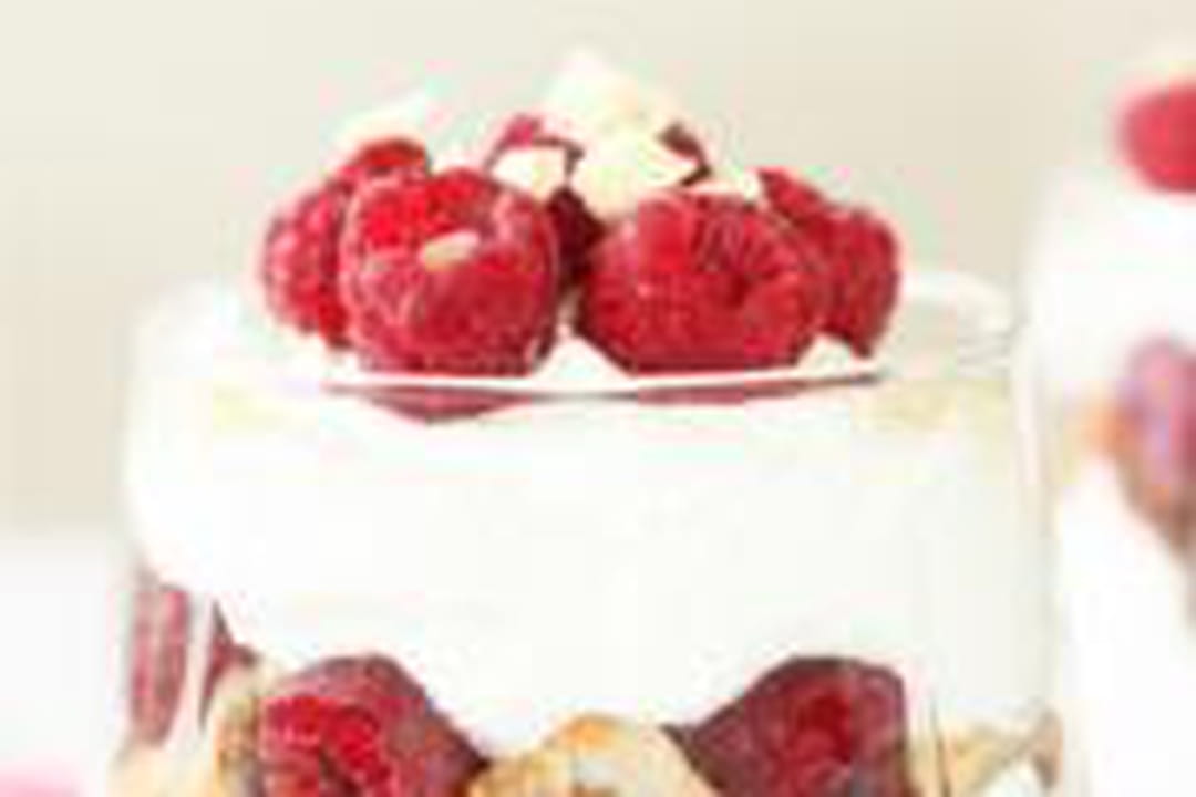 Trifle framboise et chantilly