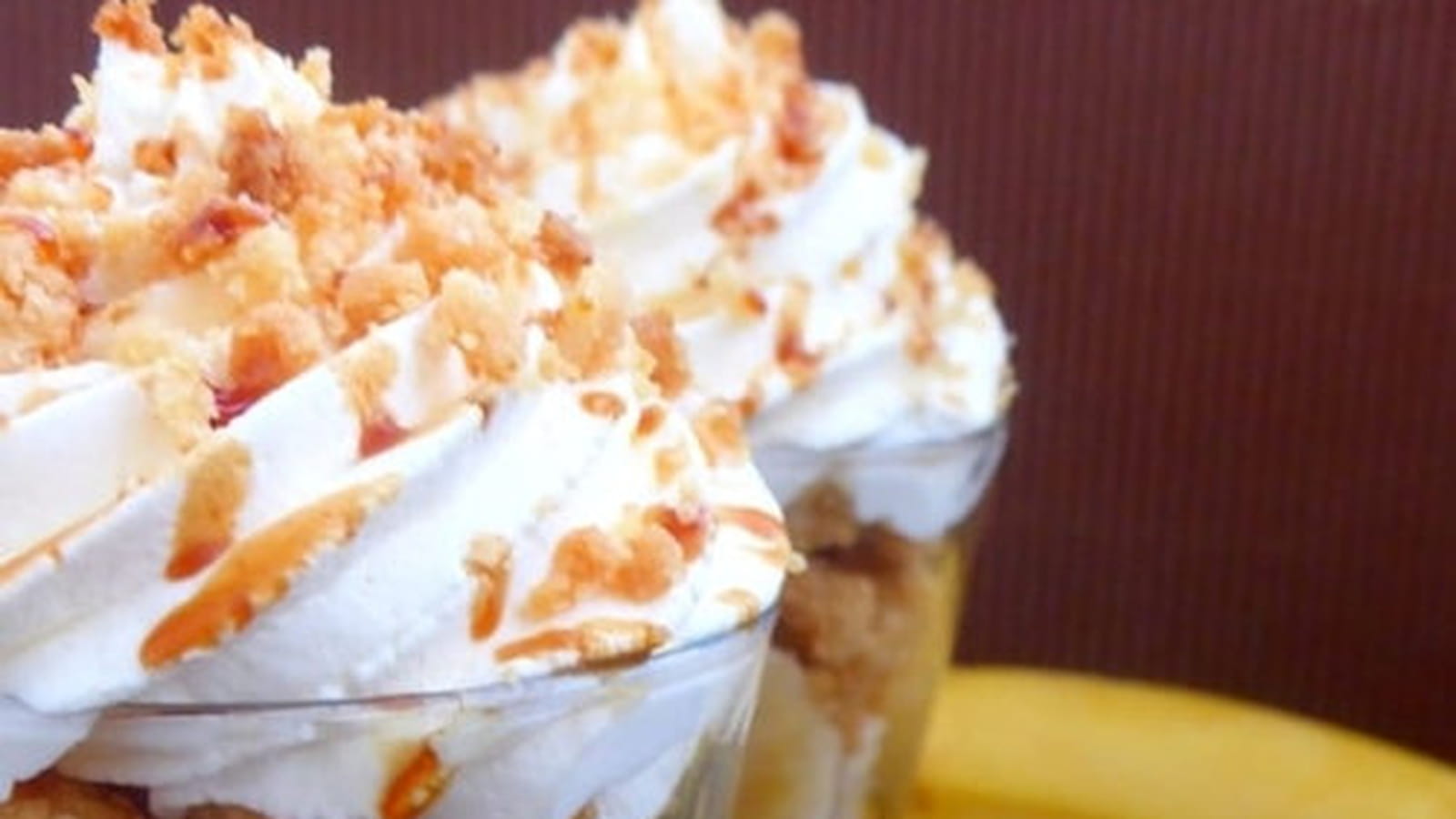 Verrine façon banoffee