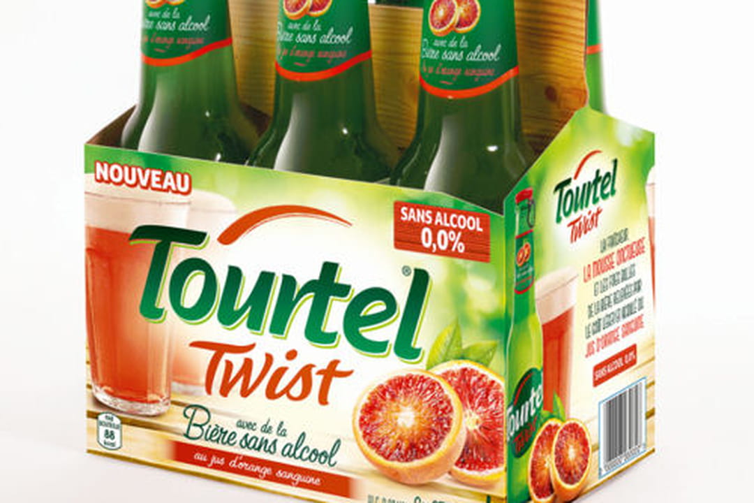 Bière sans alcool à l'orange sanguine Tourtel Twist