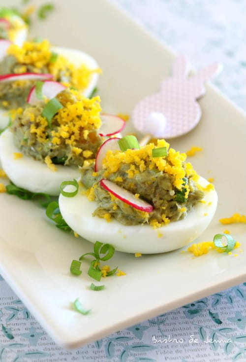 Oeufs mimosa à la sardine