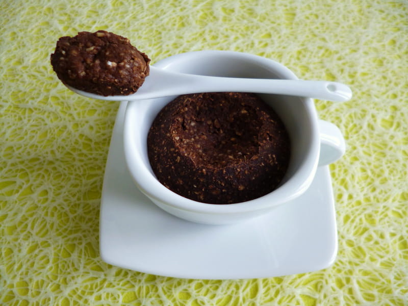 Recette De Mugcake Allege Pomme Poire Chocolat Au Son D Avoine Et Au Psyllium