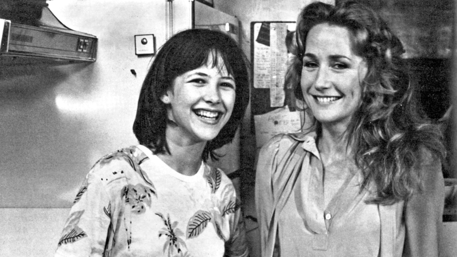 Avec Sophie Marceau pour "La Boum"