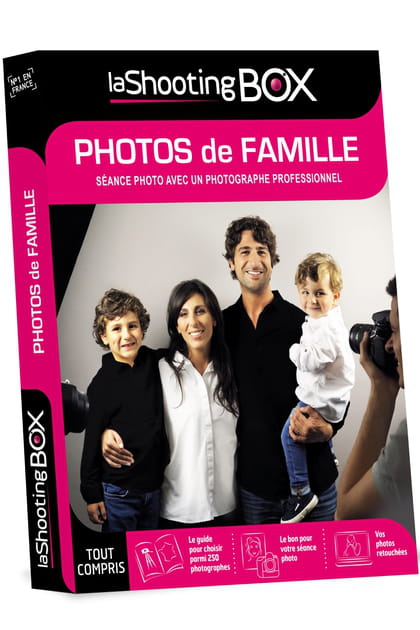 Une s&eacute;ance photos en famille, La Shooting Box
