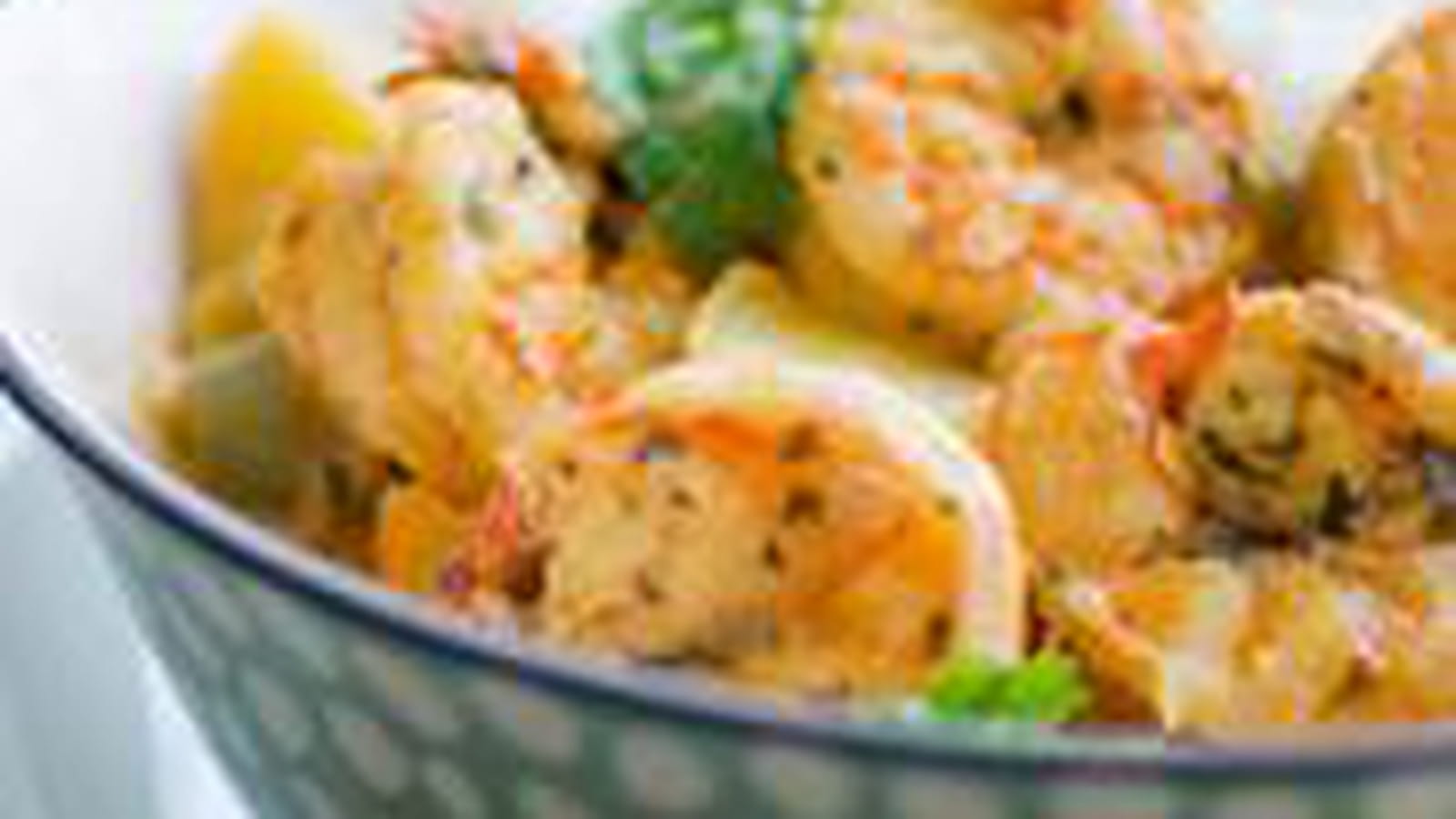 Crevettes aux épices douces