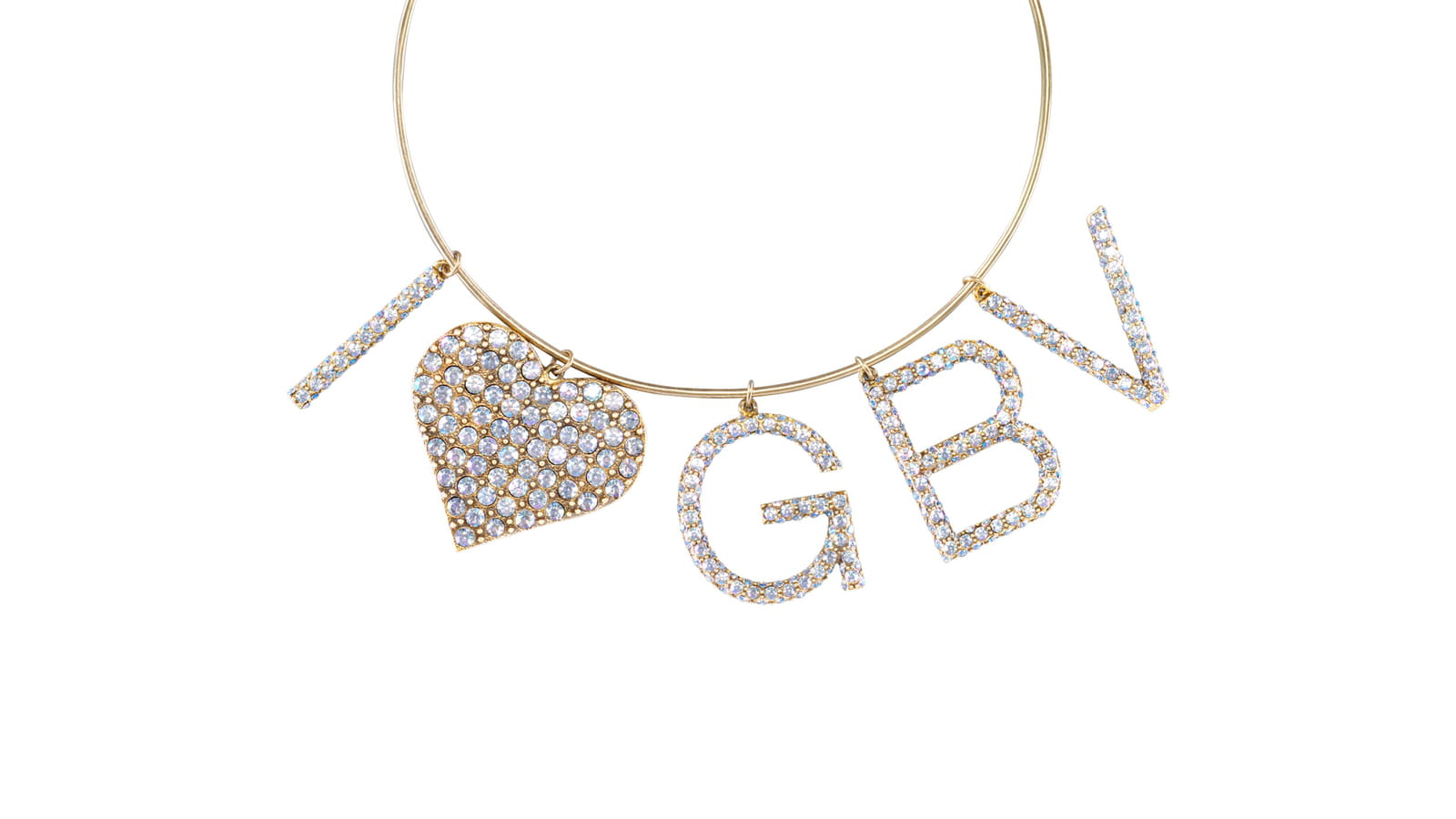 Collier strass 