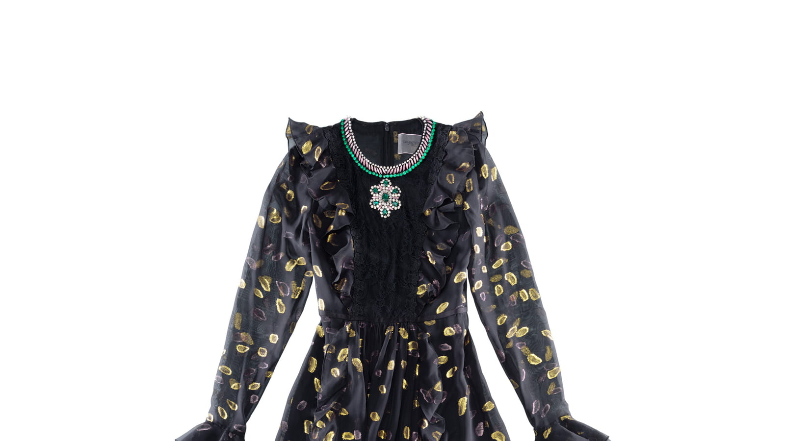 Robe brodée