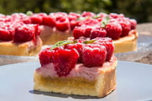 Tarte couronne aux framboises : Etape 5