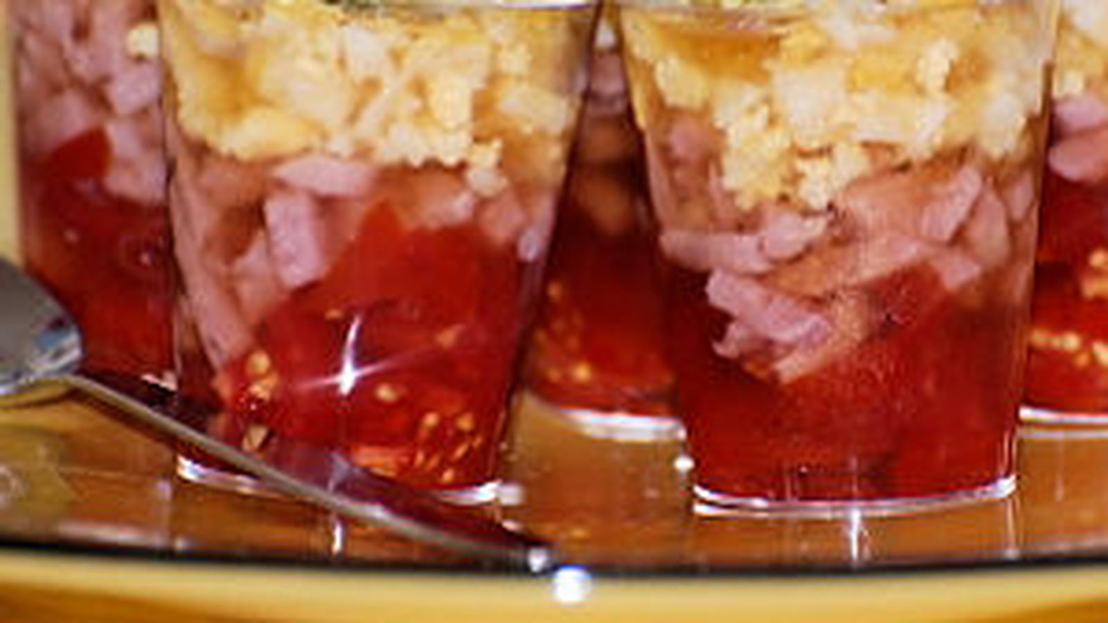 Minis verrines apéritives