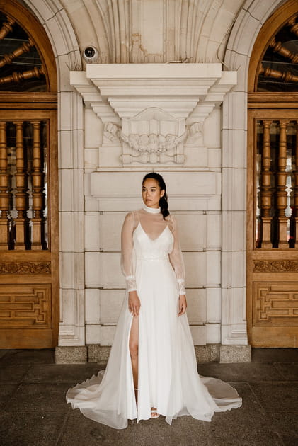 Robe de mari&eacute;e Olympia, Ma&iuml;t&eacute; Bailleul