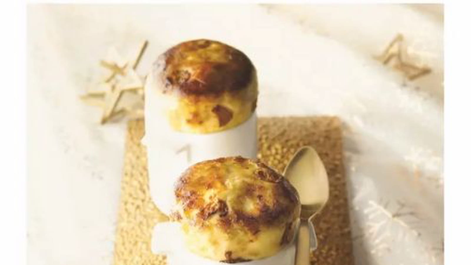 Soufflé aux Girolles et Beaufort