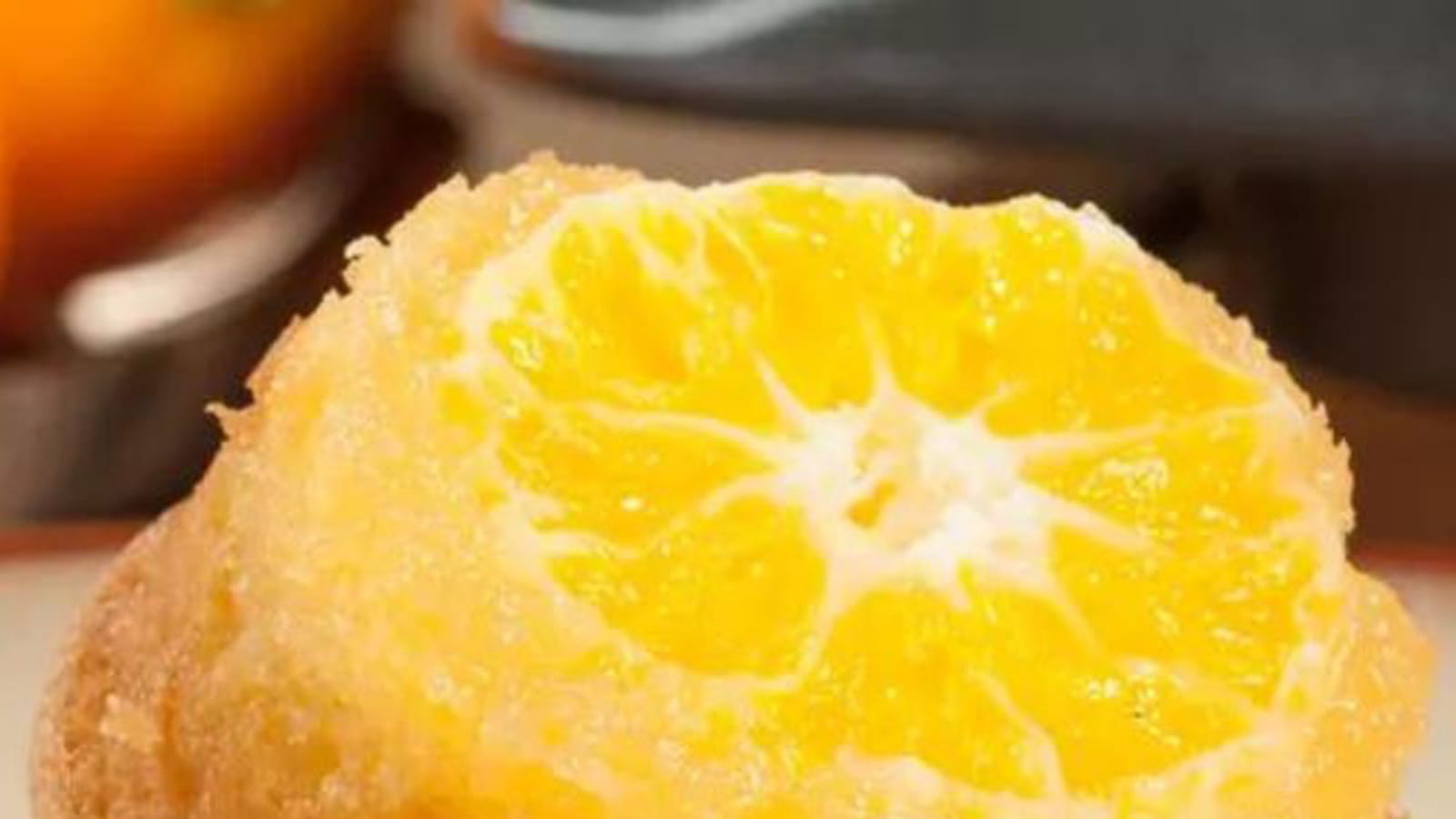 Gâteau à l'orange au micro-ondes