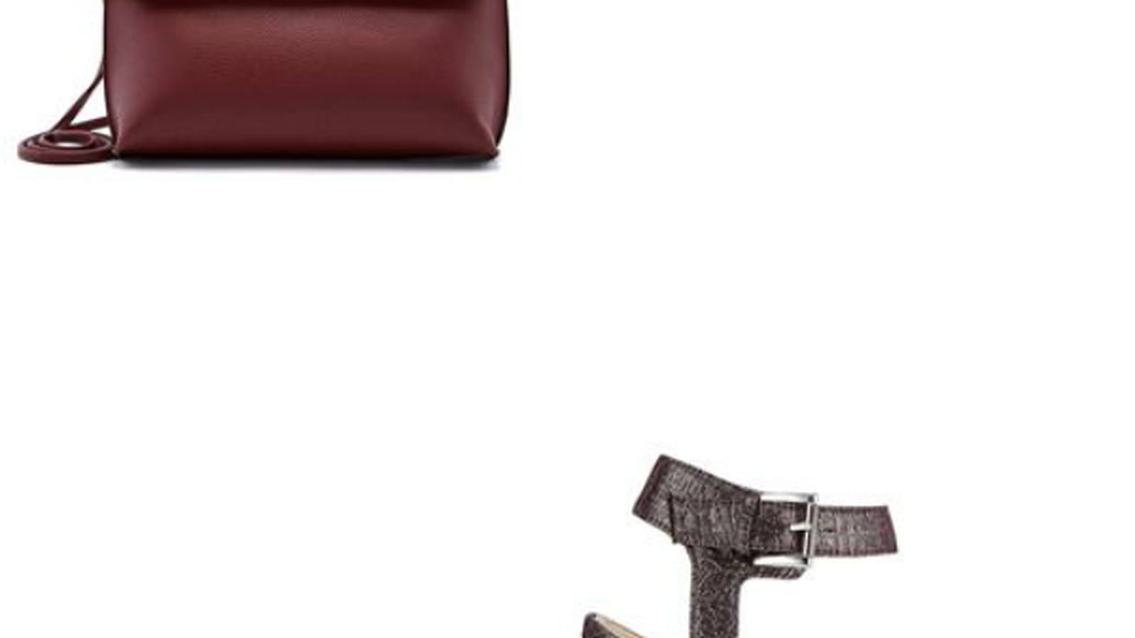 Pochette Urban Outfitters et sandales Miss Selfridge