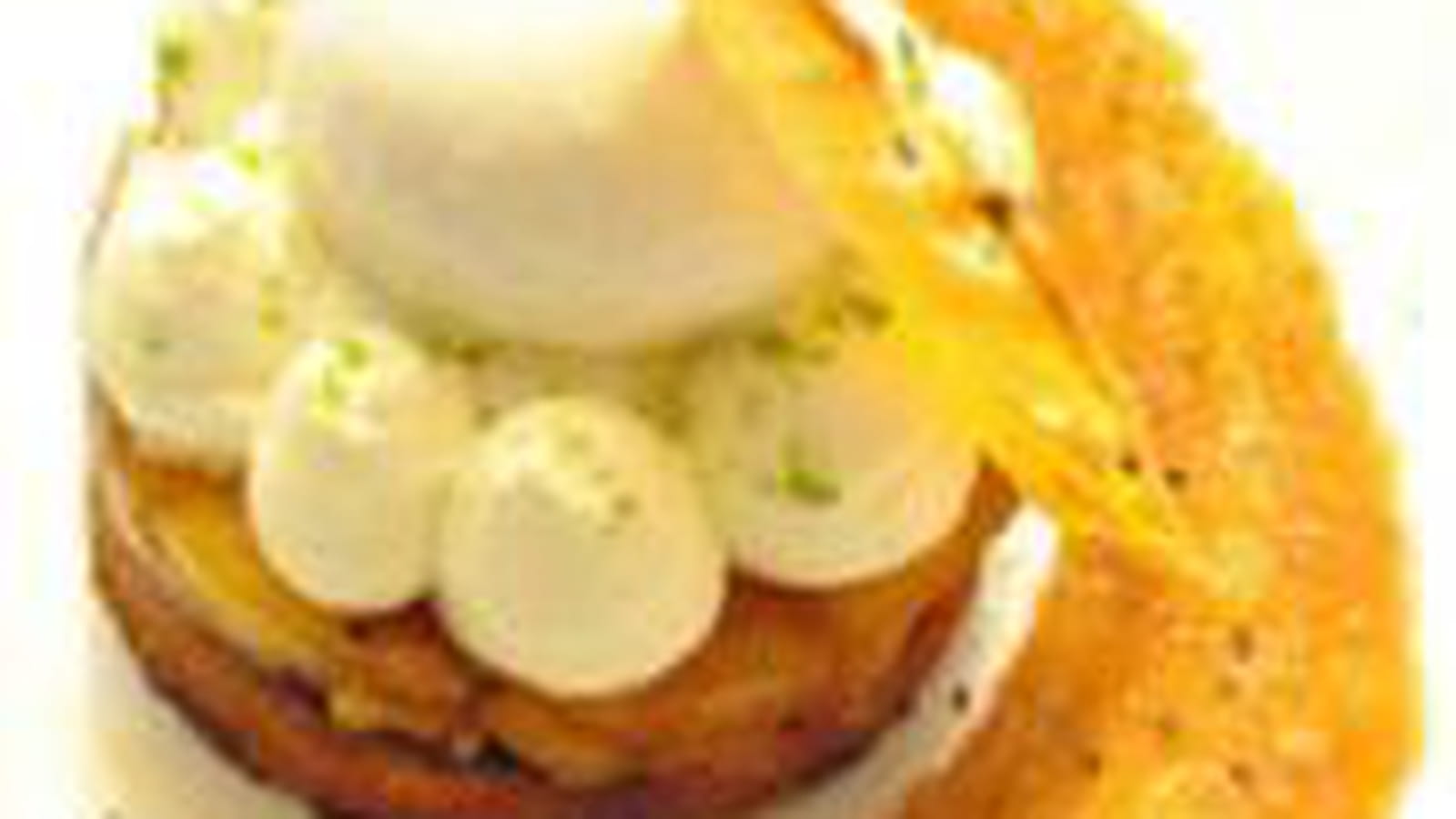Tartelettes façon piña colada
