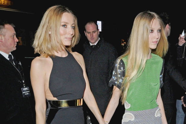 Lucie de la Falaise et sa fille Ella Richards