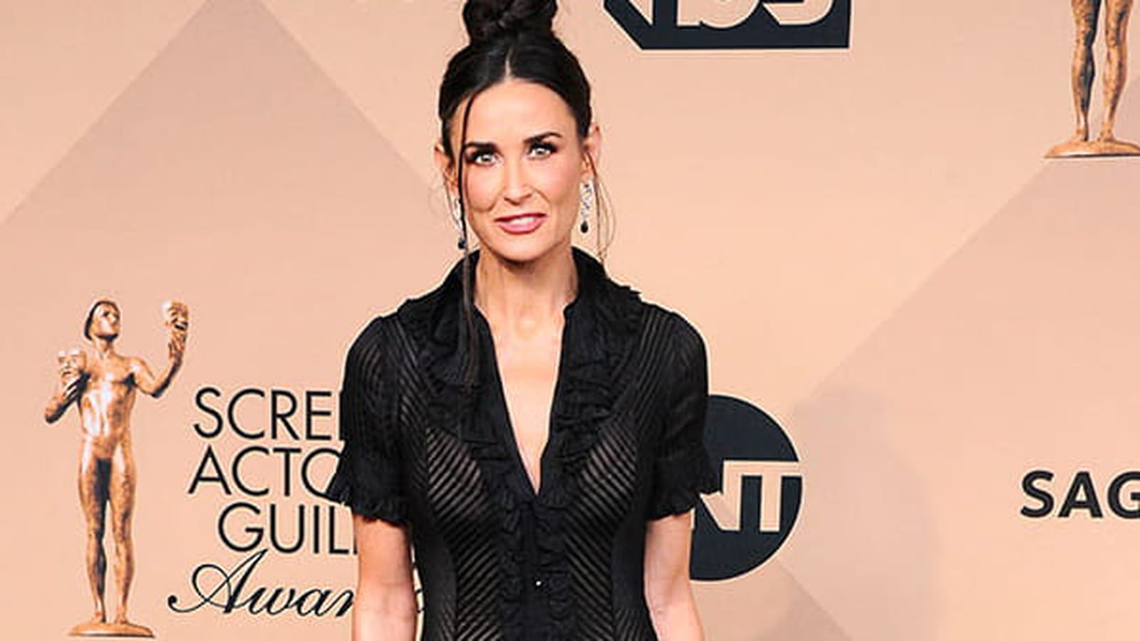 Demi Moore le 30 janvier 2016