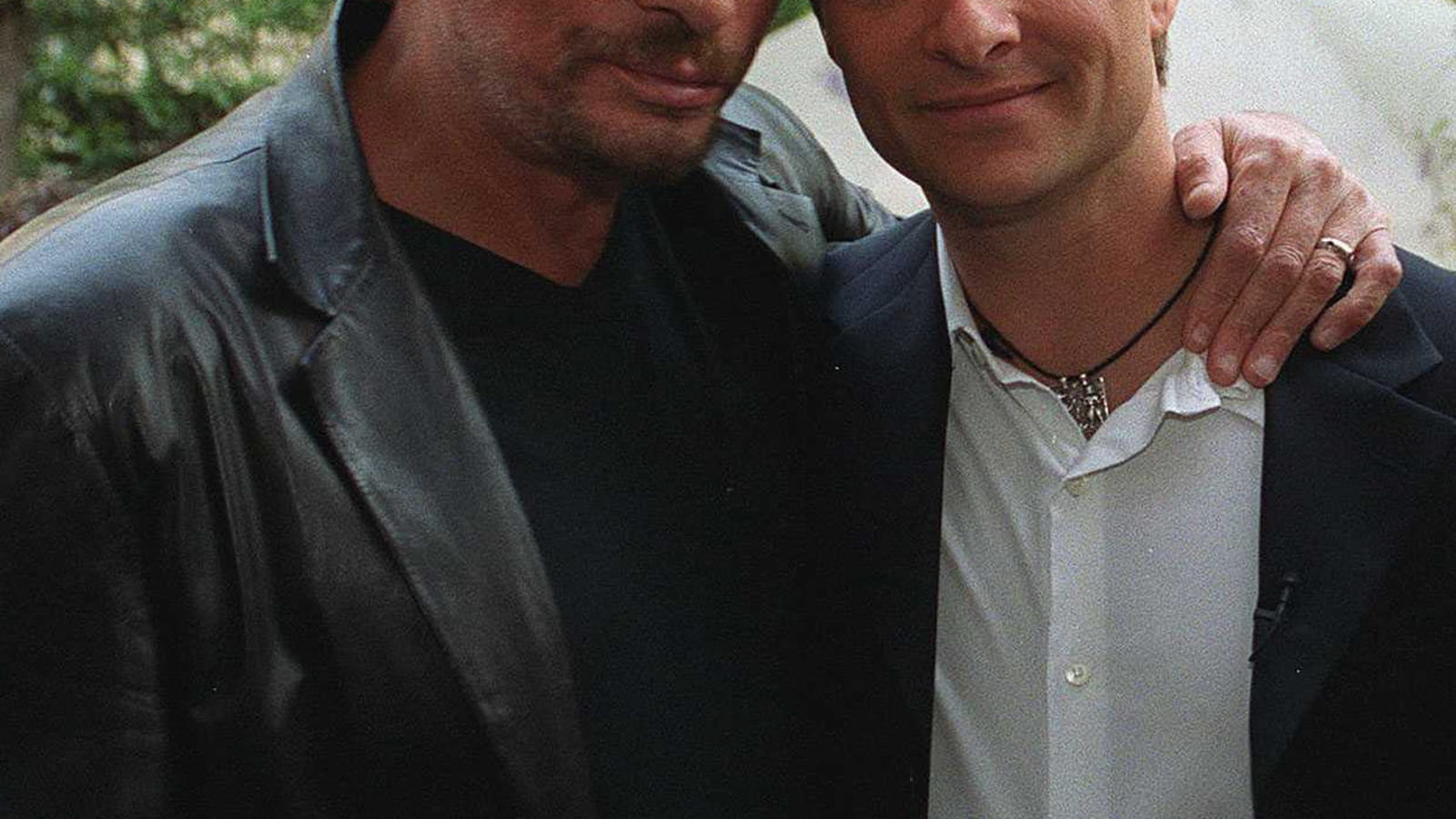 Johnny et David Hallyday