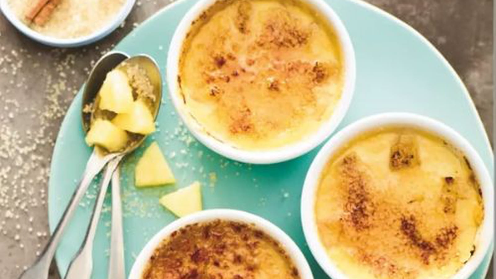 Crème brûlée à l’ananas parfumée à la vanille de Babette de Rozières