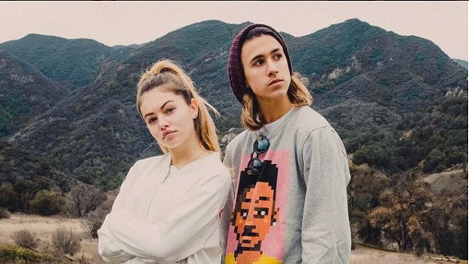 Thylane Blondeau et Raphaël Le Friant