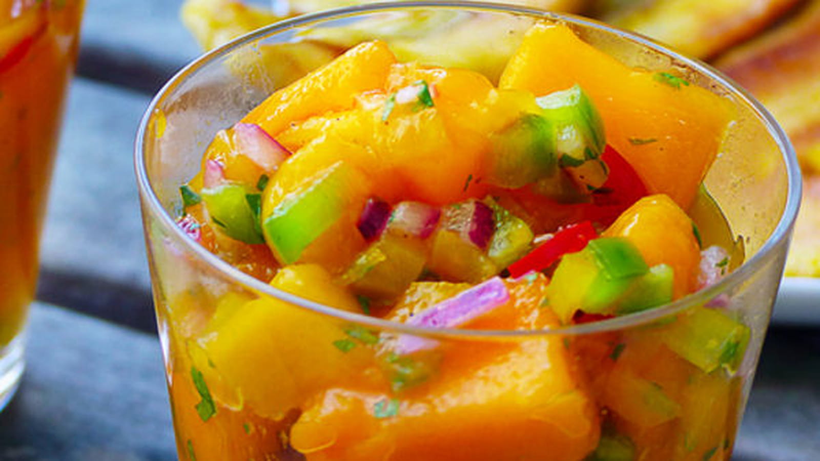 Ceviche végétarien à la mangue