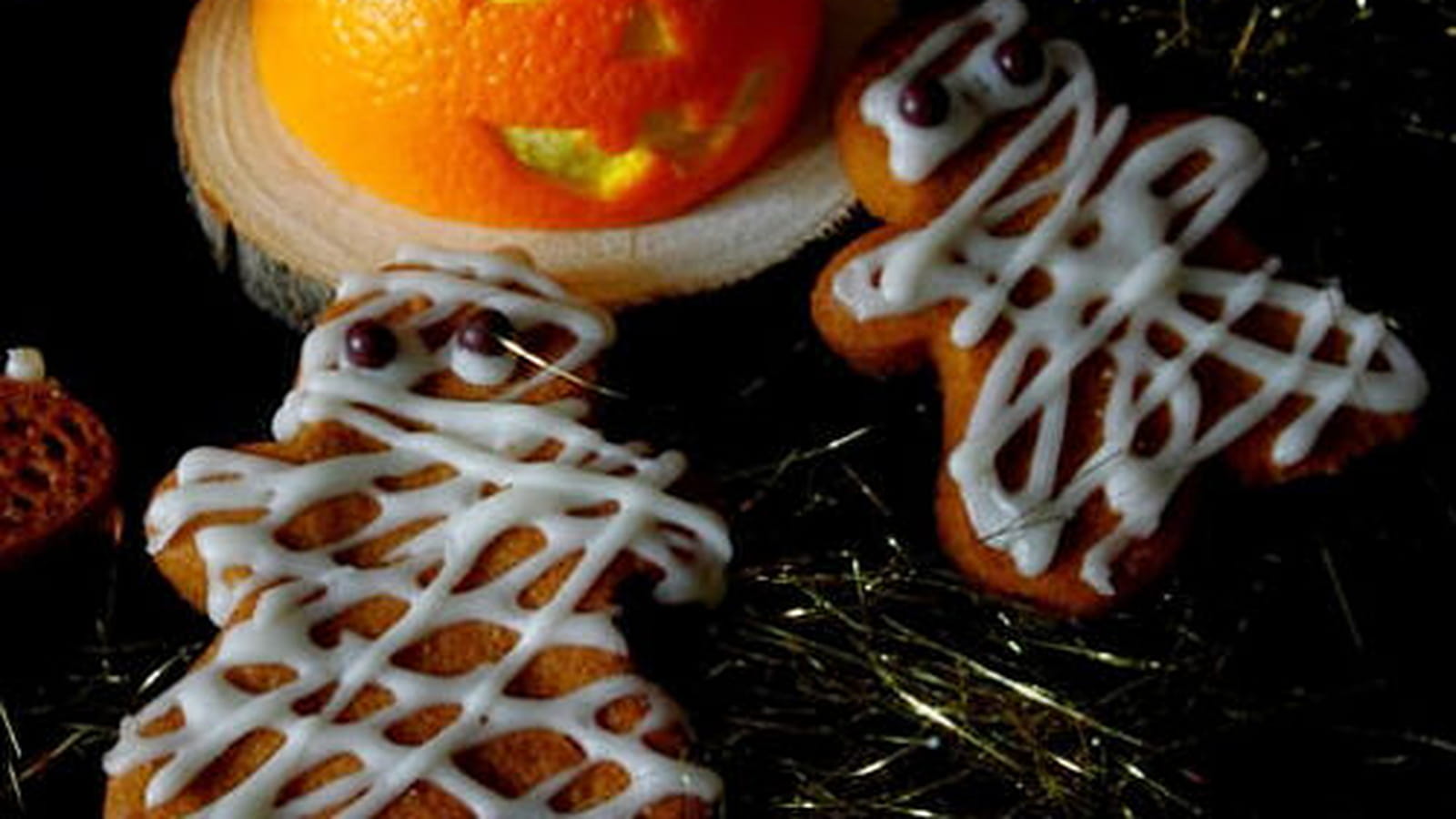 Biscuits momie à la cannelle et à l'orange