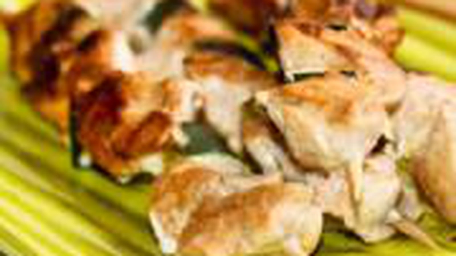 Brochettes de poulet à la mode tandoori