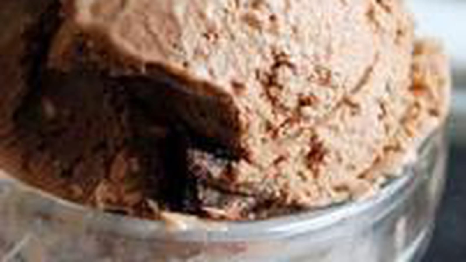 Glace au chocolat