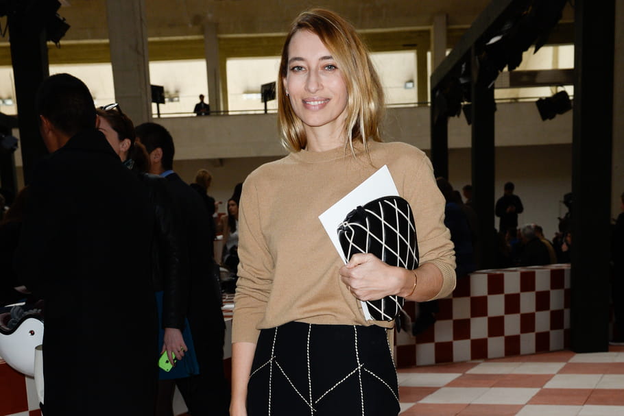 Le look people du jour : Alexandra Golovanoff, graphique