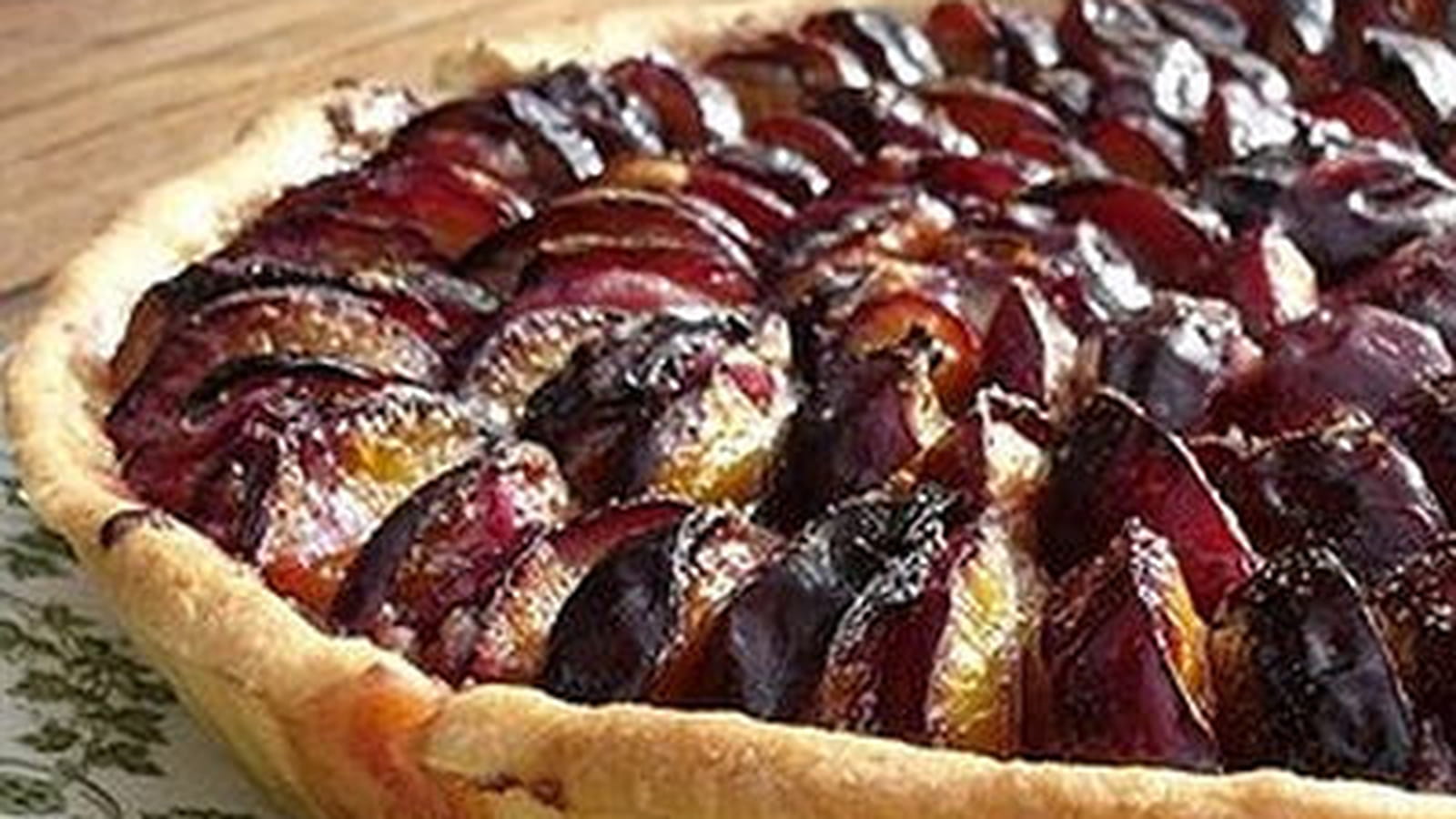 Tarte aux quetsches alsacienne