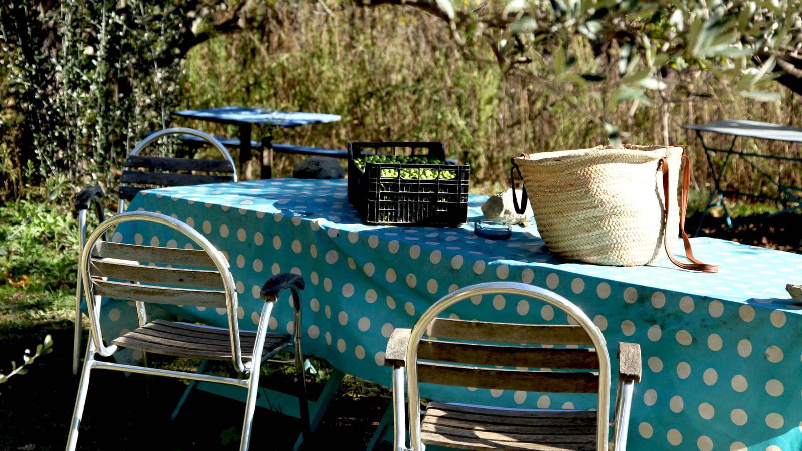 Nappe turquoise