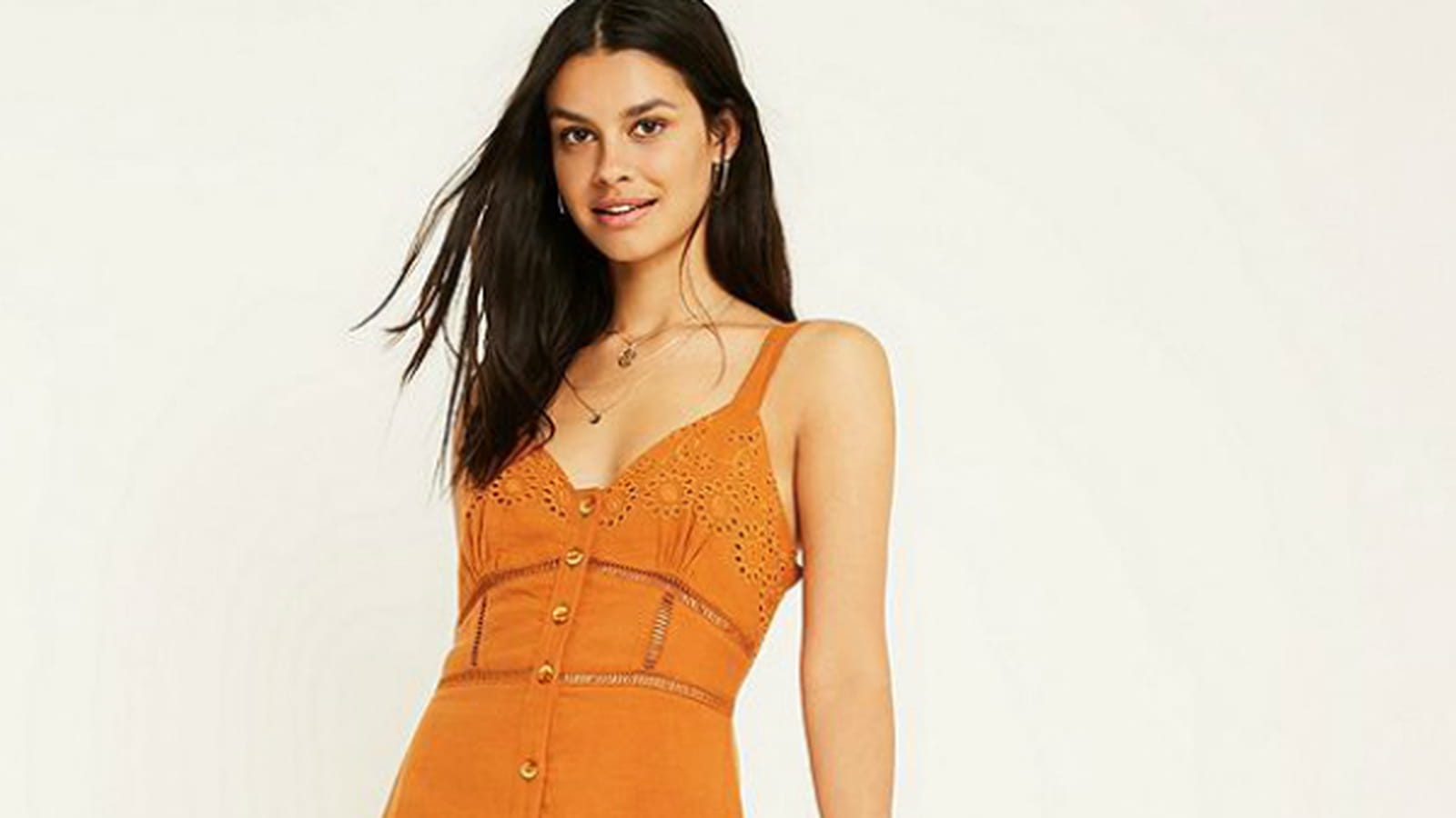 Robe midi Urban Outfitters
