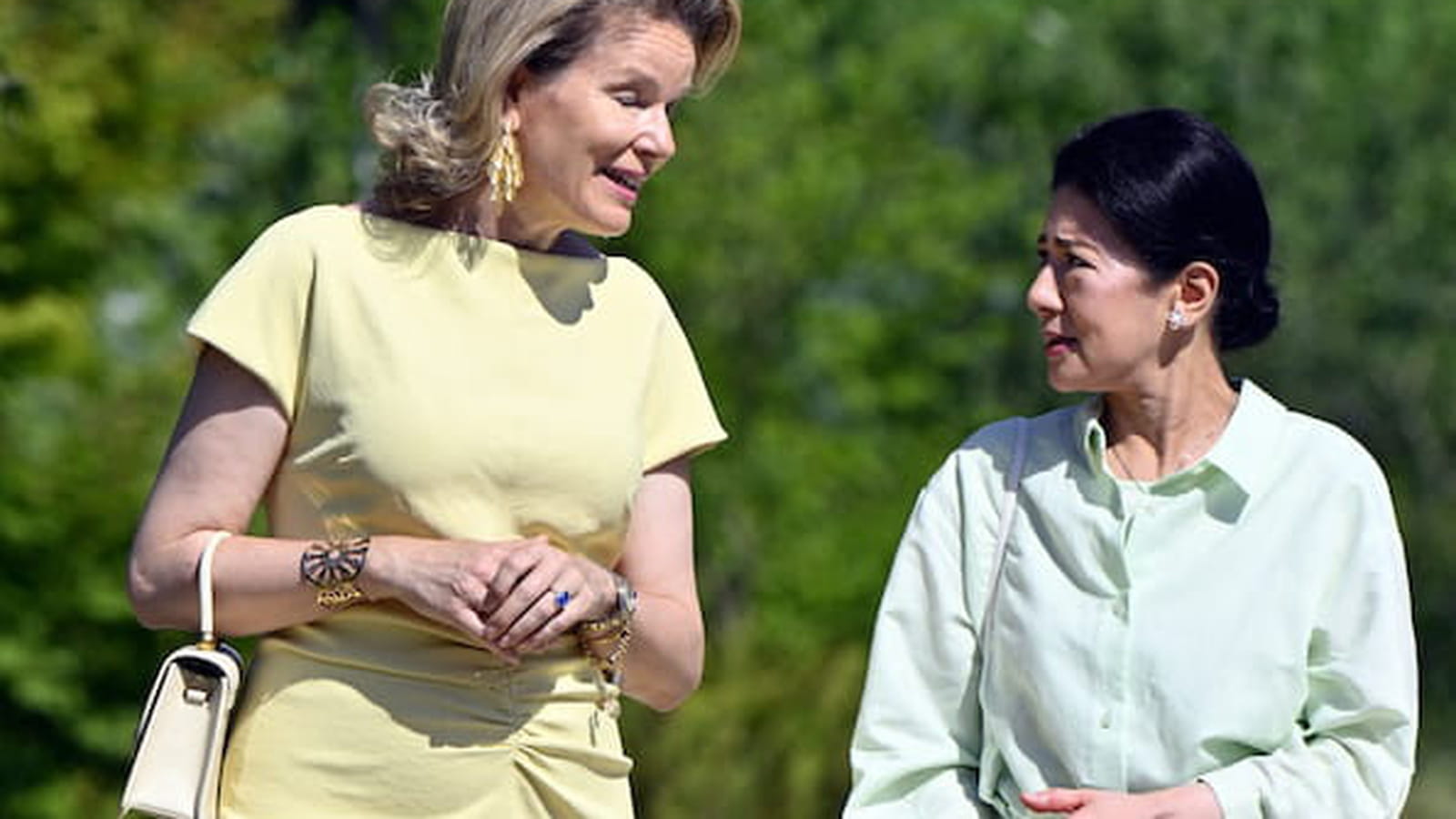 Mathilde de Belgique et l’impératrice Masako