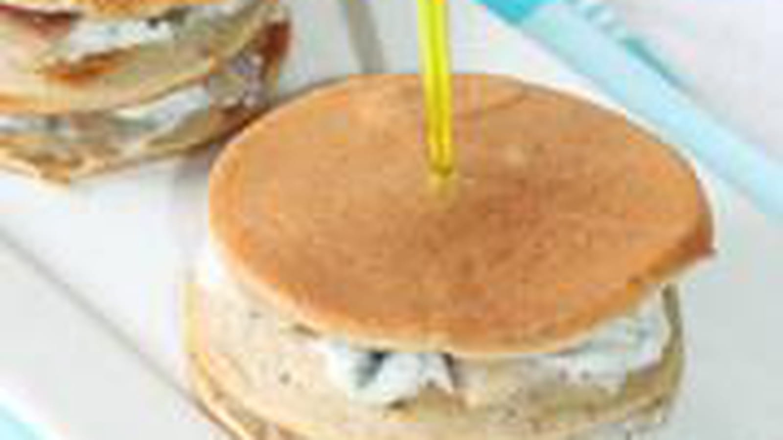 Blinis tzatziki et hareng fumé