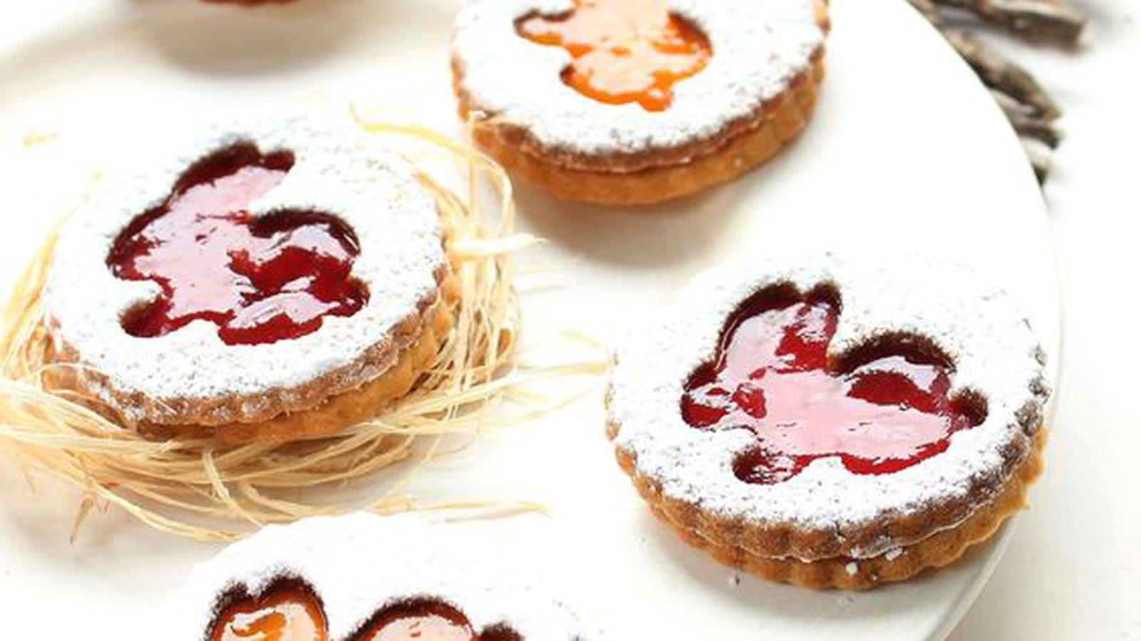 Sablés croquants à la confiture