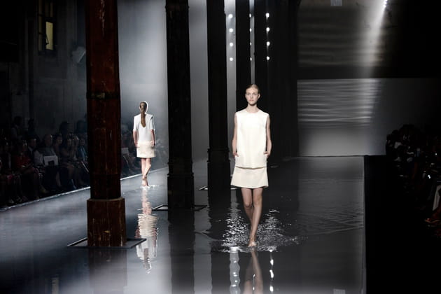 Les pieds dans l'eau