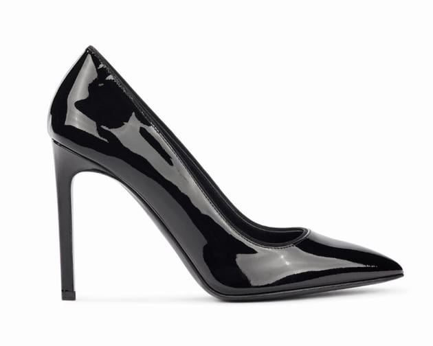 Les escarpins en cuir verni de Hugo Boss