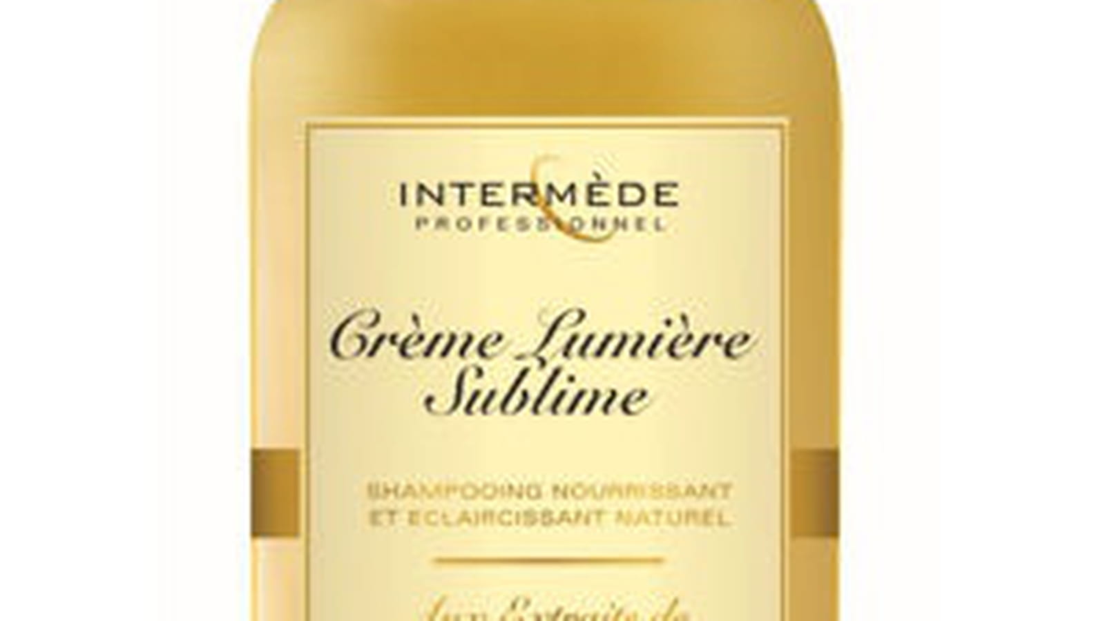 Shampoing nourrissant et éclaircissant naturel d'Intermède