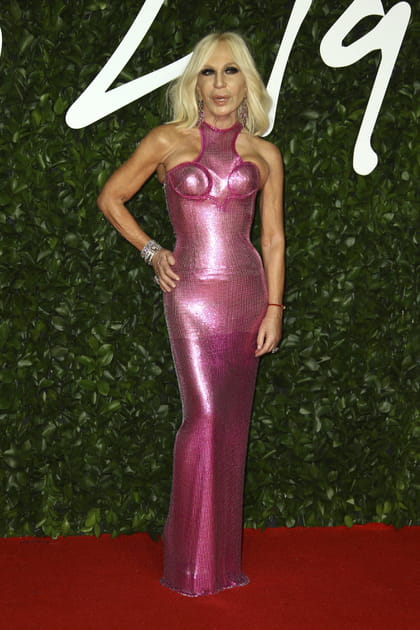 Donatella Versace aux British Fashion Awards 2019&nbsp;