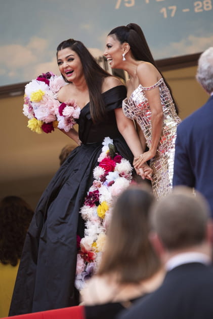 Aishwarya Rai et Eva Longoria, &agrave; l'avant-premi&egrave;re de "Top Gun&nbsp;: Maverick"