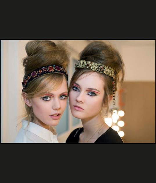 Le look maquillage du d&eacute;fil&eacute; Paris-Byzance de Chanel