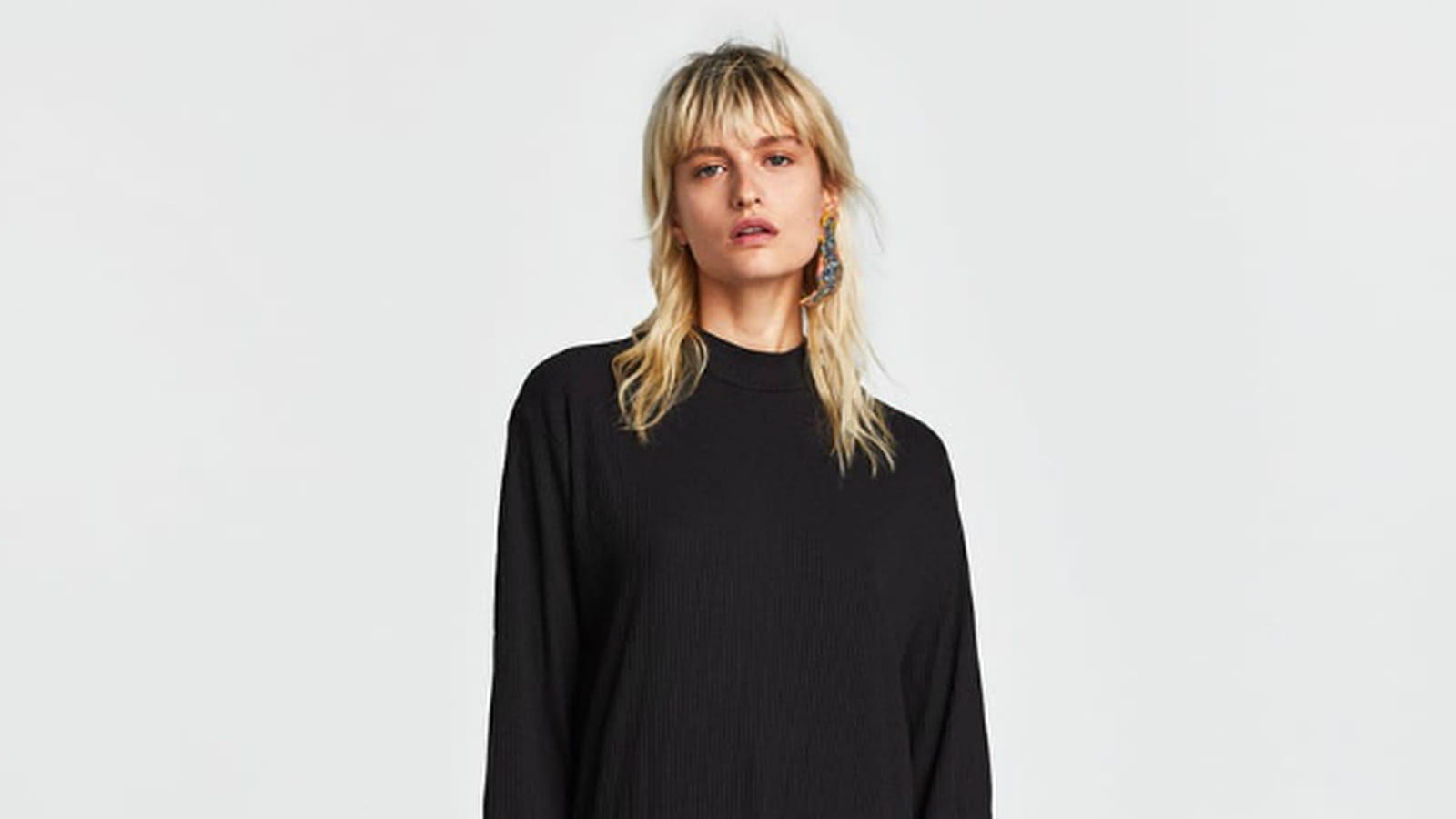 Robe côtelée 