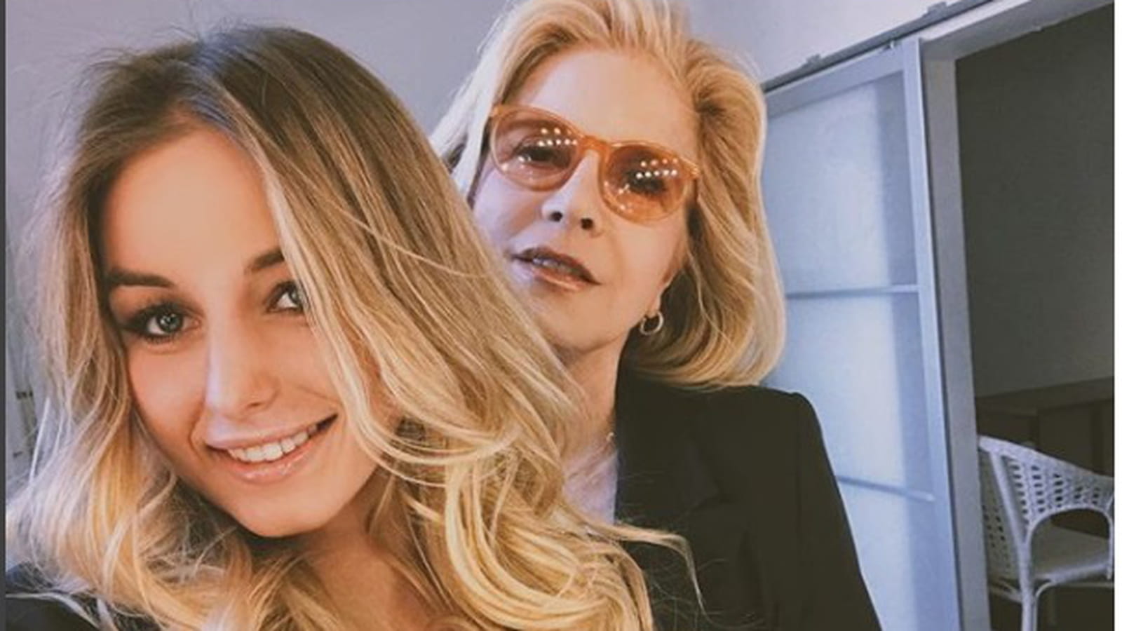 Sylvie Vartan et sa fille