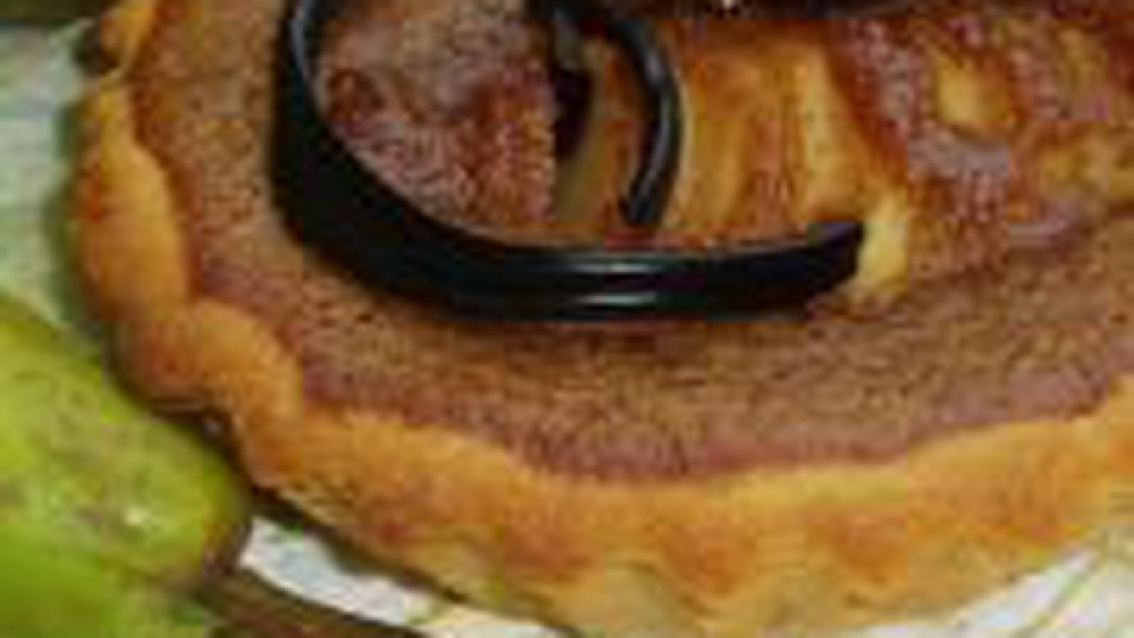 Tartelette poire-réglisse