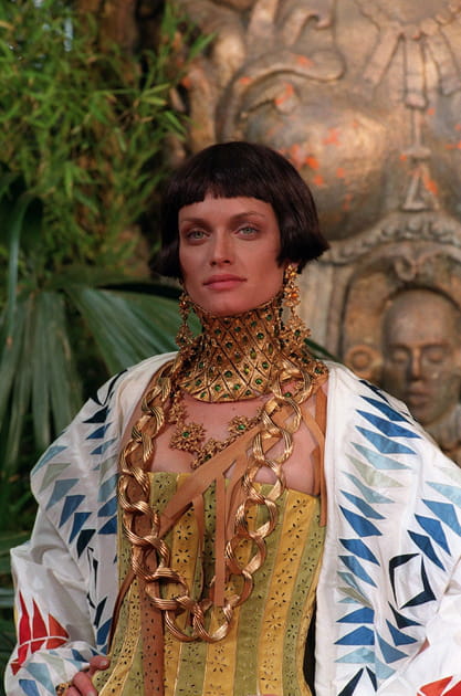 Amber Valletta le 20 juillet 1998