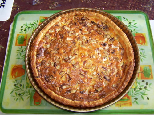 Tarte au saumon et aux endives