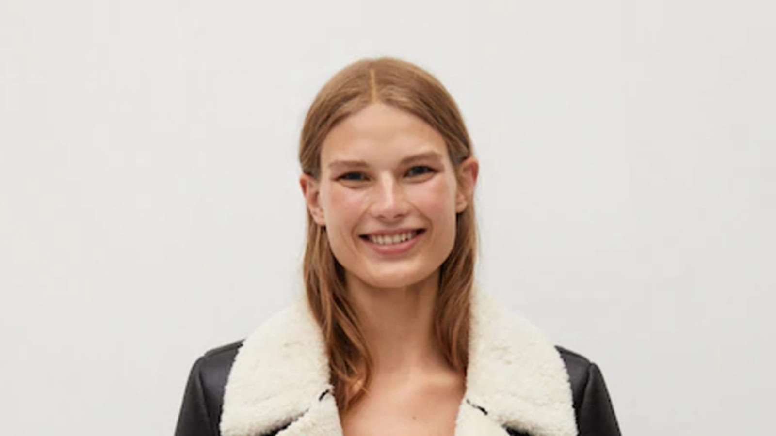 Blouson en fausse fourrure