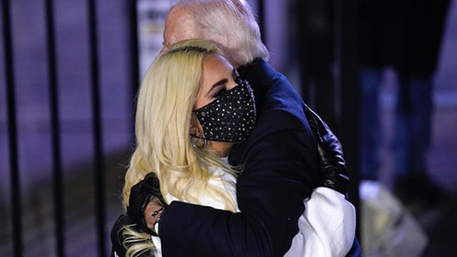 Lady Gaga et Joe Biden