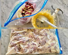 Biryani d'agneau au safran : Etape 1